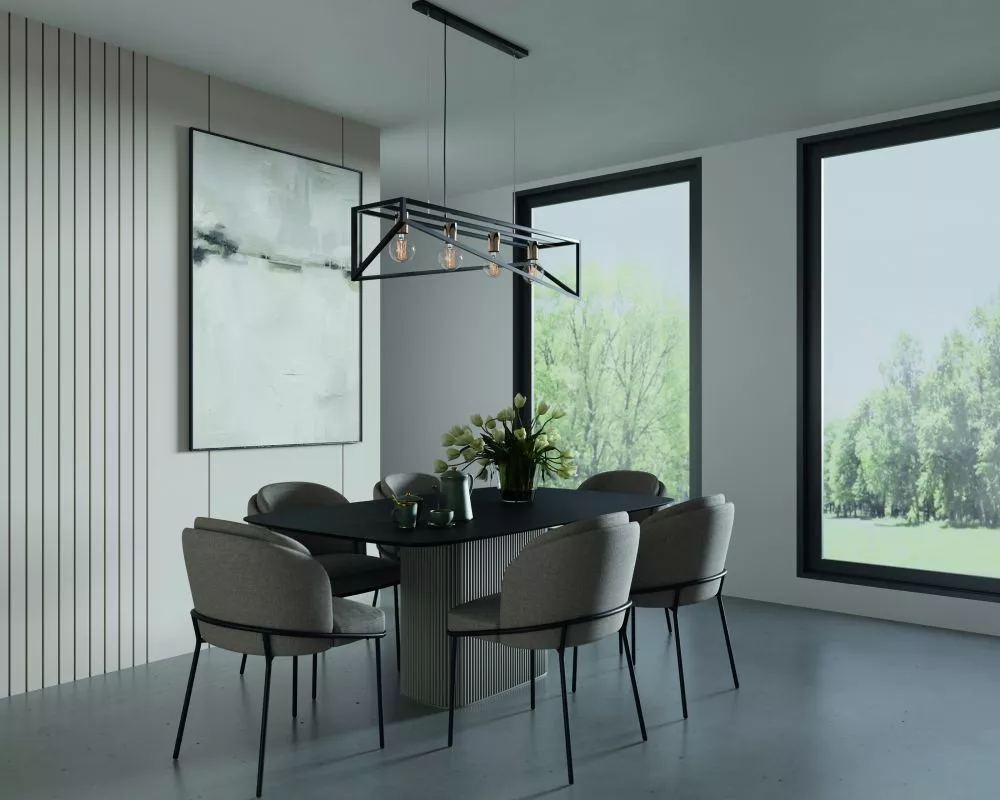 Lampa Eluvies veids: piekaramā, · 100 × 25 × 125 cm
