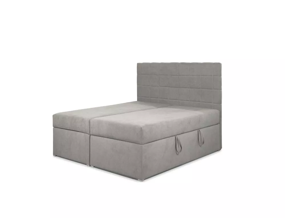 Gulta Horizon Soft Boxspring Standard Guļamvietas platums: 140 cm, Guļamvietas garums: 200 cm, · Gaiši pelēks · 144 × 20