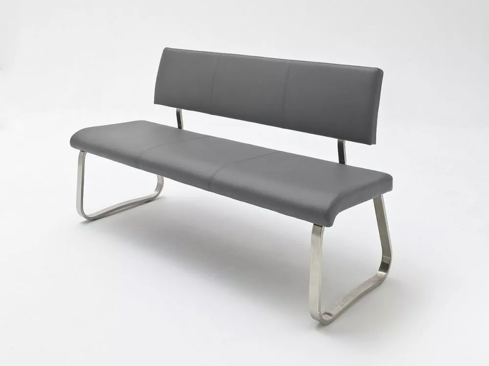 Dīvāns Arco Standard · Pelēks · 59 × 155 × 86 cm