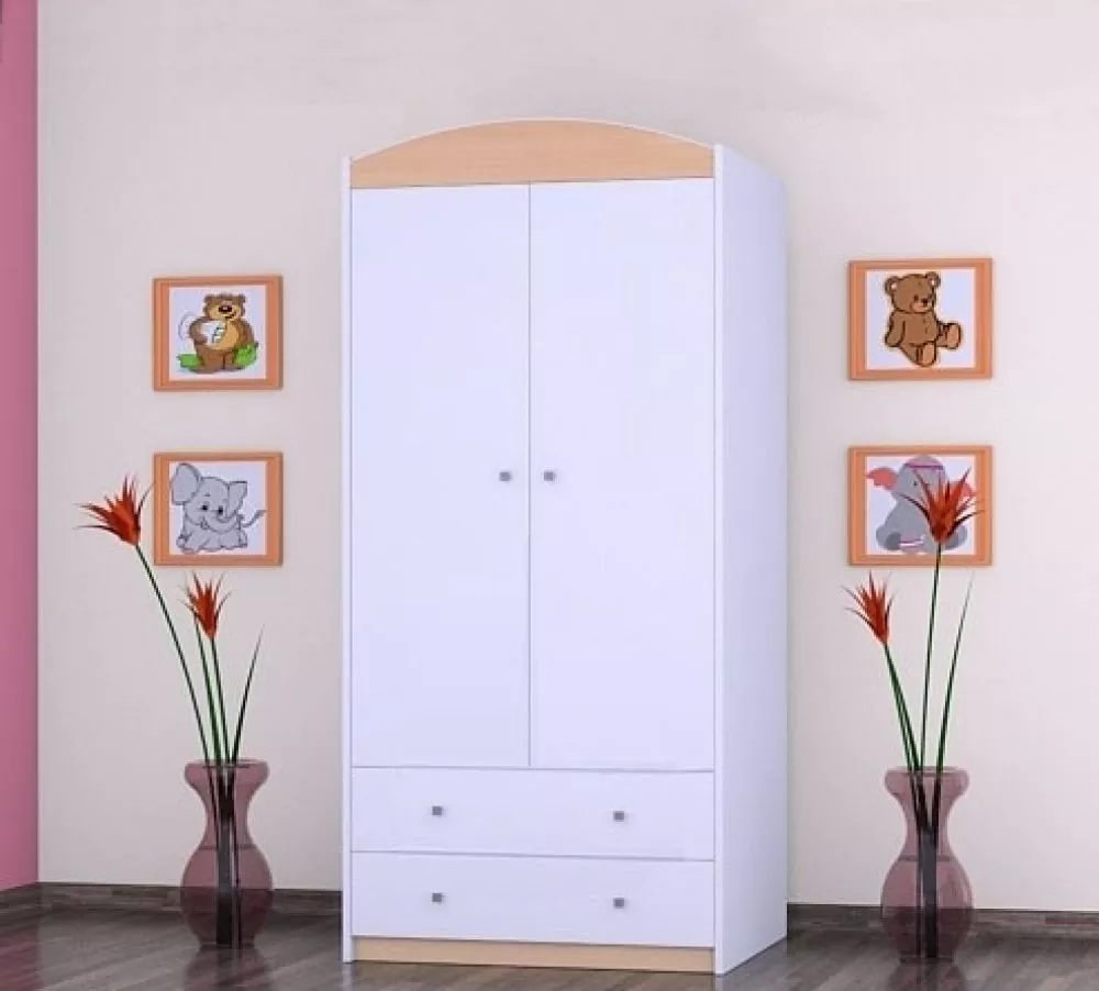 Bērnu skapis Happy SZ06-B · 88 × 54 × 187 cm