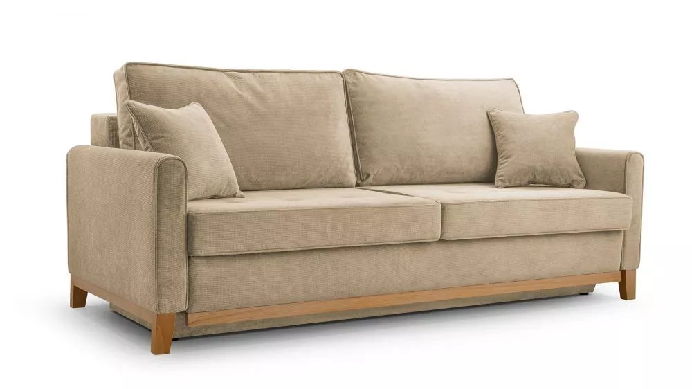 Dīvāns Aris Comfort Standard · Bēšs · 104 × 214 × 91 cm