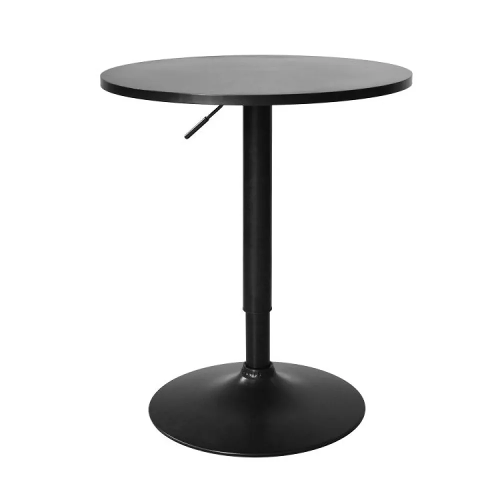 Galds Round Korpusa krāsa: melns, Elementu krāsa: melns, · 70 cm