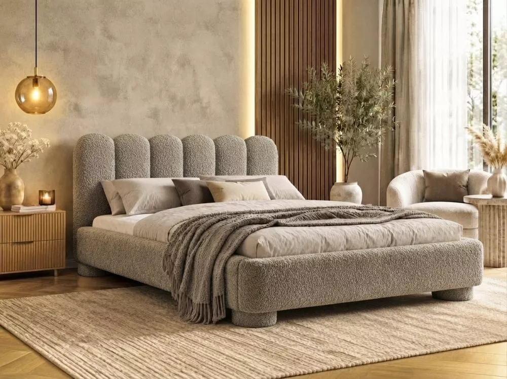 Gulta Mono 1 standard ar stelāžu Guļamvietas platums: 160 cm, Guļamvietas garums: 200 cm, stelāžas tips: metāla, · Bēšs 