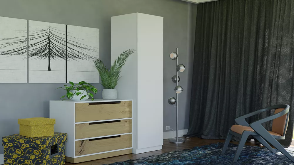 Skapis Malwa SD-50 · 50 × 50 × 180 cm
