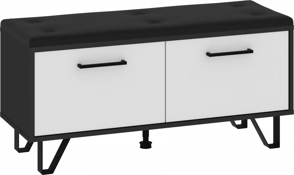 Apavu plaukts Boss BOS-15 Korpusa krāsa: melns, · 100 × 48 × 39 cm
