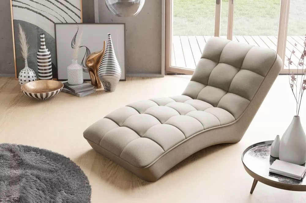 Mīksts krēsls Loren Standard · Krēma · 85 × 170 × 116 cm