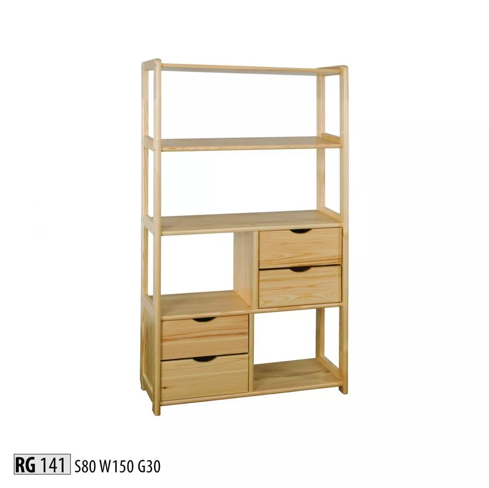 Plaukts RG 141 · Priede · 80 × 150 × 30 cm