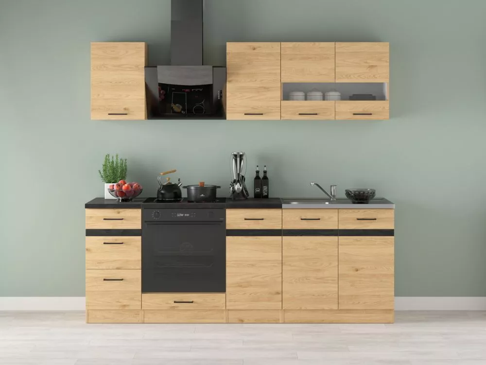 Virtuves komplekts Junona Line 220 Materiāls : MDF + LKSP plātne,