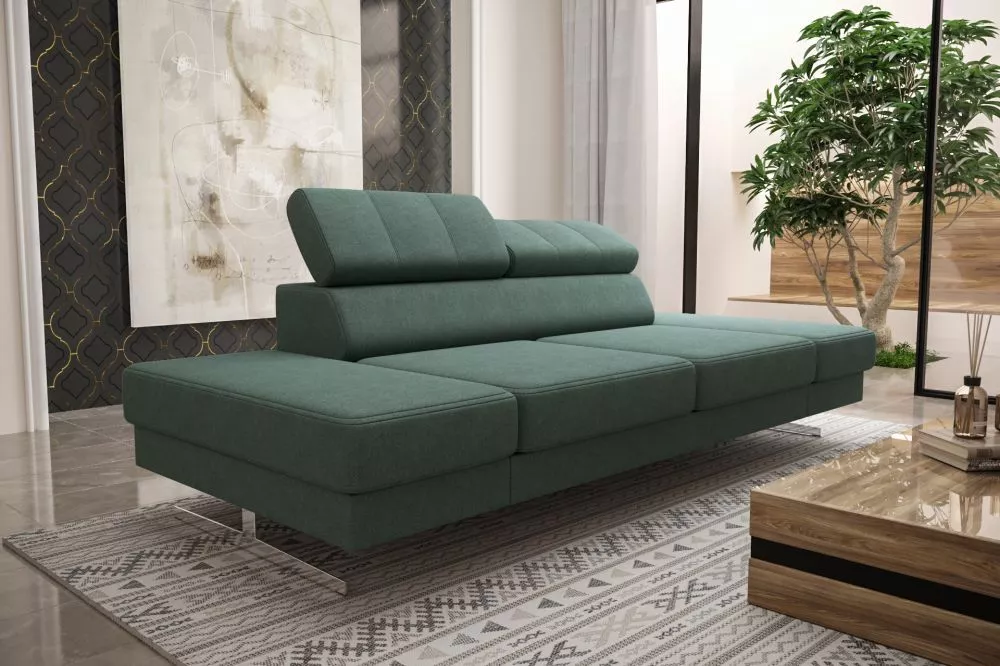Dīvāns Emporio 2 Sofa Standard · Zaļš · 100 × 250 × 79 cm
