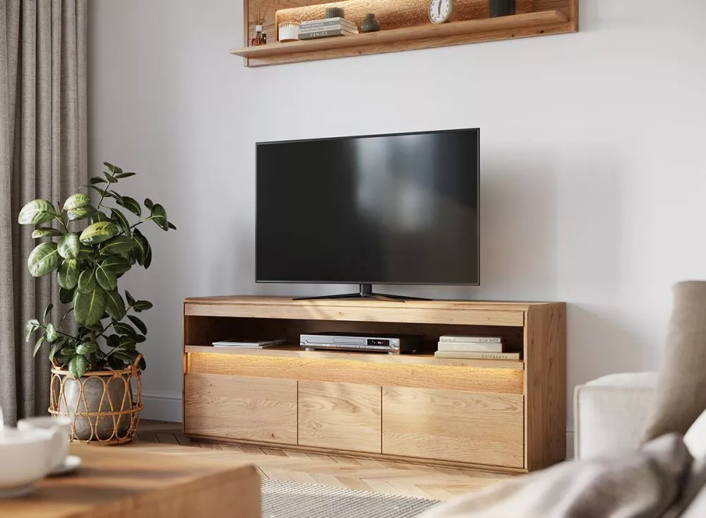TV tumba Divisione 09 ar LED · Ozols · 165 × 43.5 × 63 cm