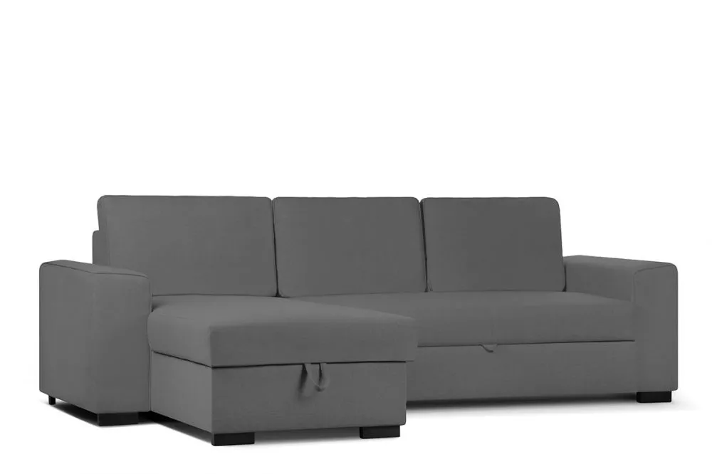 Dīvāns Brinat Standard · Antracīts · 87 × 251 × 71 cm