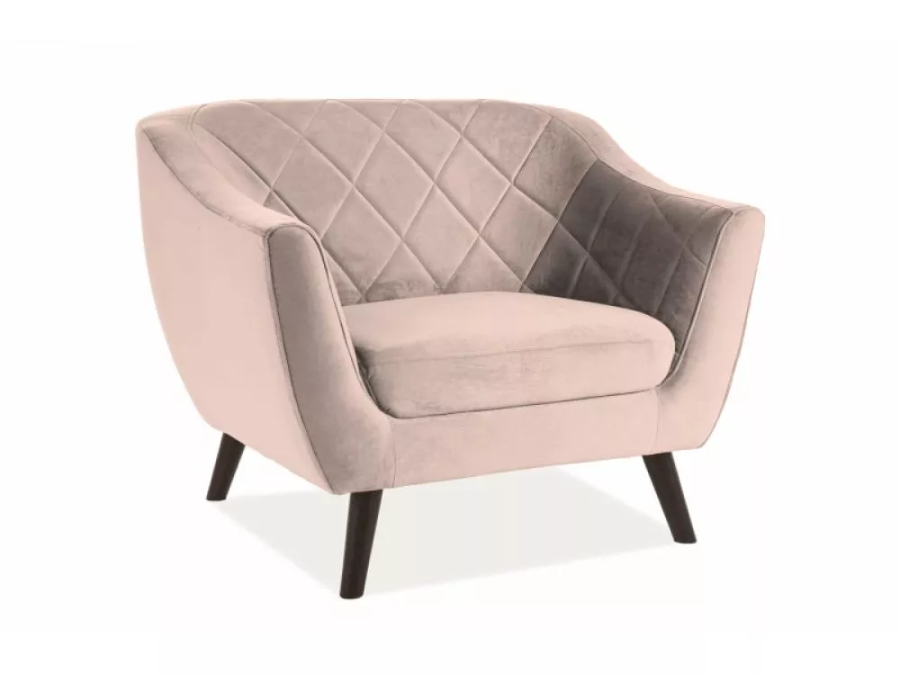Krēsls Molly 1S Velvet · Bēšs · 83 × 105 × 85 cm