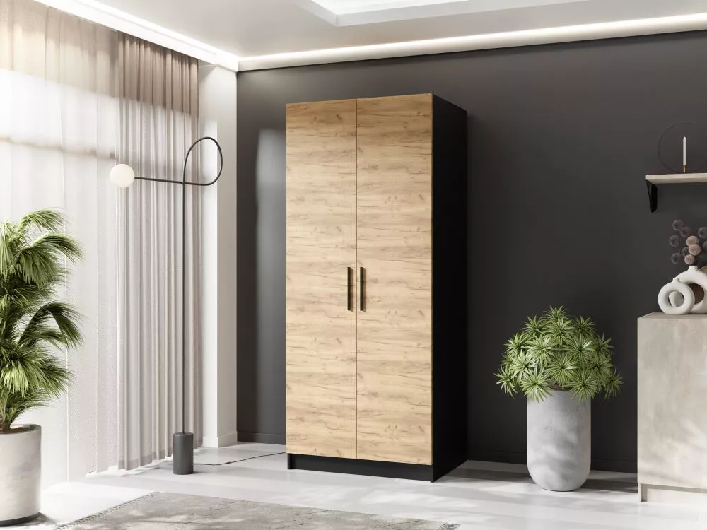 Skapis Gold 2D · 78 × 52.5 × 205 cm