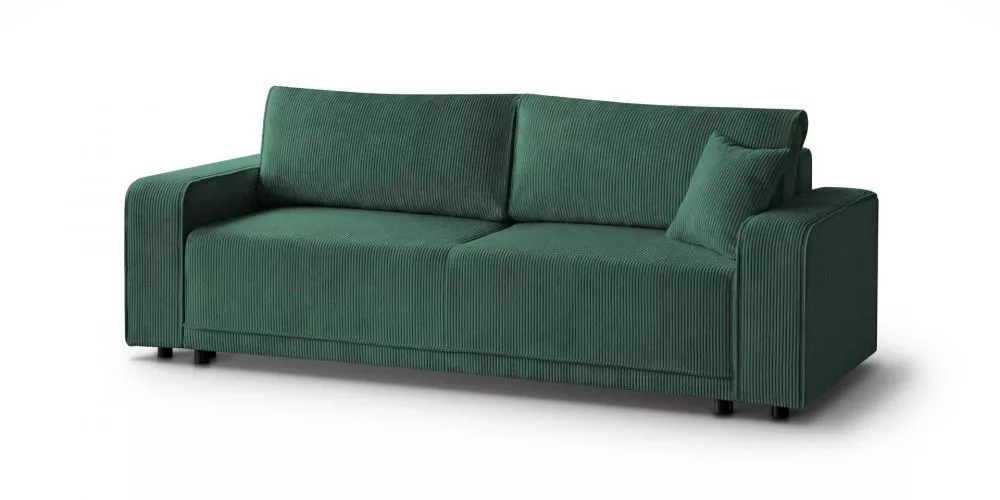 Dīvāns Primo 3S standard · Zaļš · 96 × 250 × 90 cm
