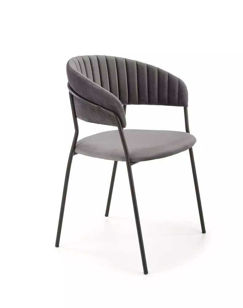Krēsls K-426 · Pelēks · 79 × 57 × 54 cm