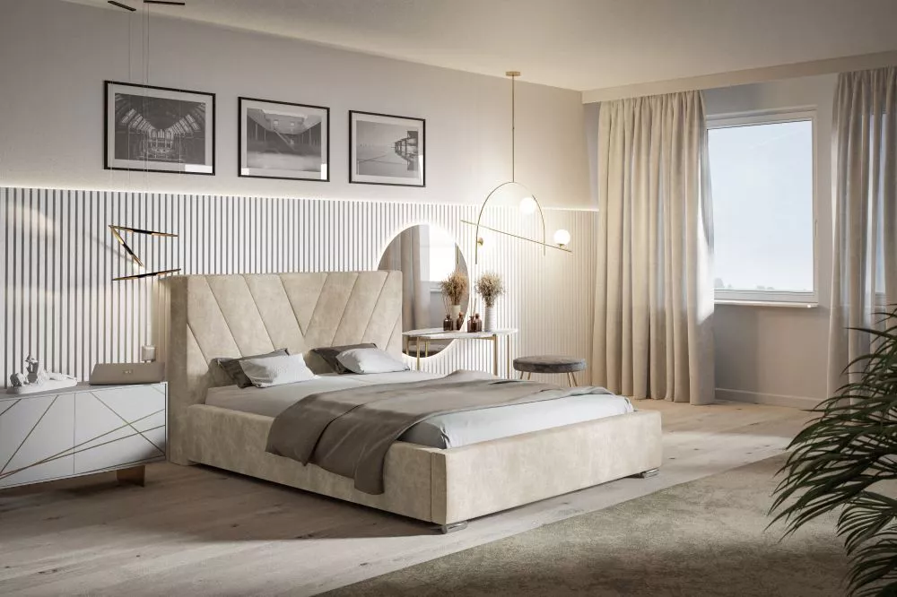 Gulta Top 2 Premium standard ar stelāžu Guļamvietas platums: 140 cm, Guļamvietas garums: 200 cm, stelāžas tips: koka, · 