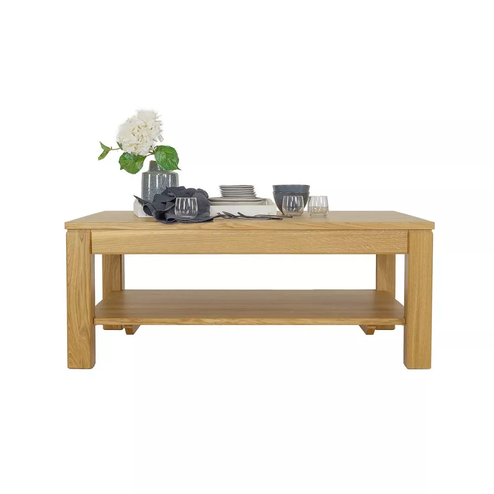 Žurnālgalds ST 310 Galda virsmas biezums: 2.5 cm, · Ozols · 100 × 70 × 50 cm