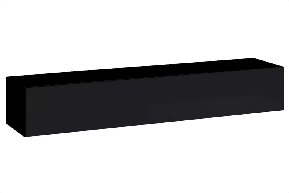 TV tumba Switch RTV1 · Melna · 180 × 40 × 30 cm