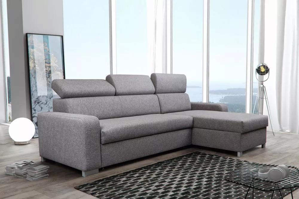 Dīvāns Laguna Comfort Standard · Pelēks · 170 × 270 × 86 cm