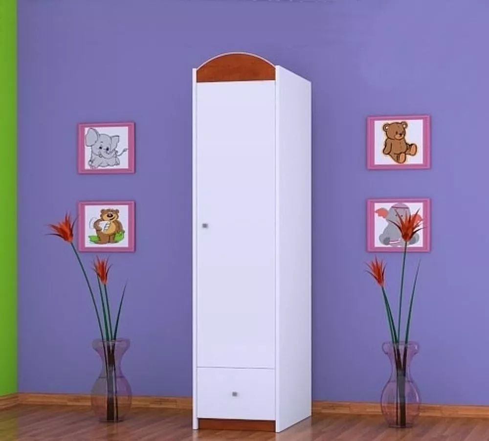 Bērnu skapis Happy SZ03-B · 45 × 54 × 187 cm