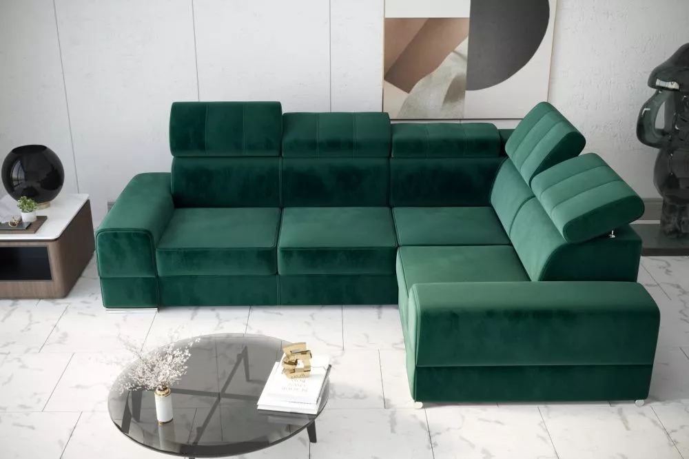 Dīvāns Royal 2 Relax standard · Zaļš · 210 × 280 × 79 cm