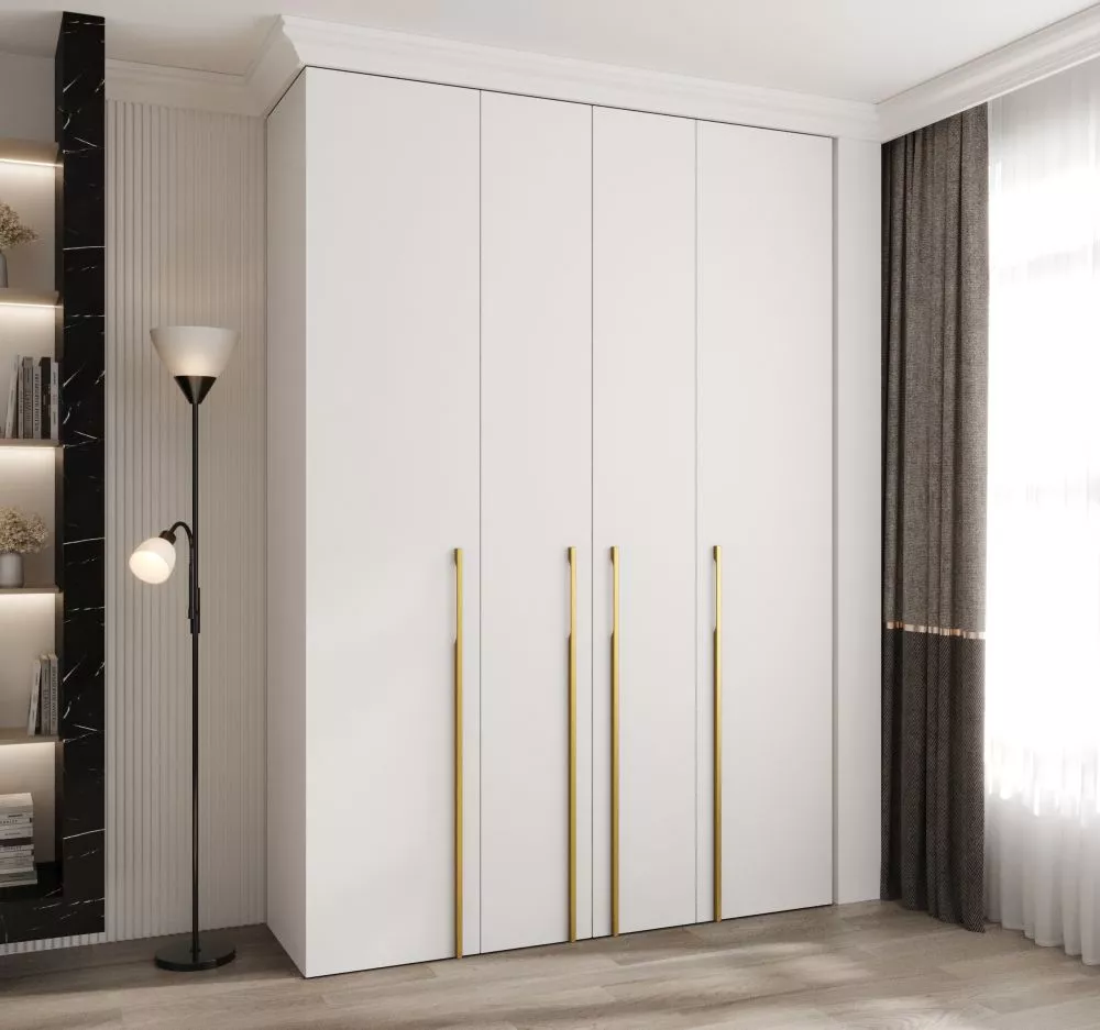 Skapis Como 3 · Balts · 170 × 50 × 245.5 cm