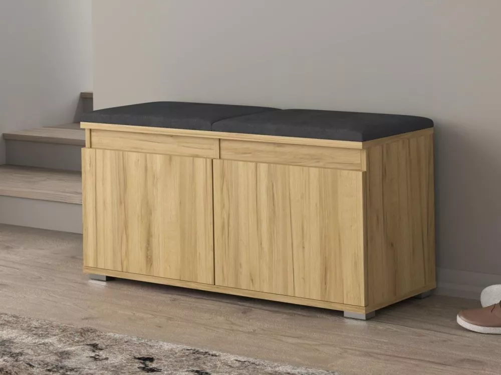 Apavu skapis Nevada 100 Korpusa krāsa: ozols craft, · 100 × 37 × 51 cm