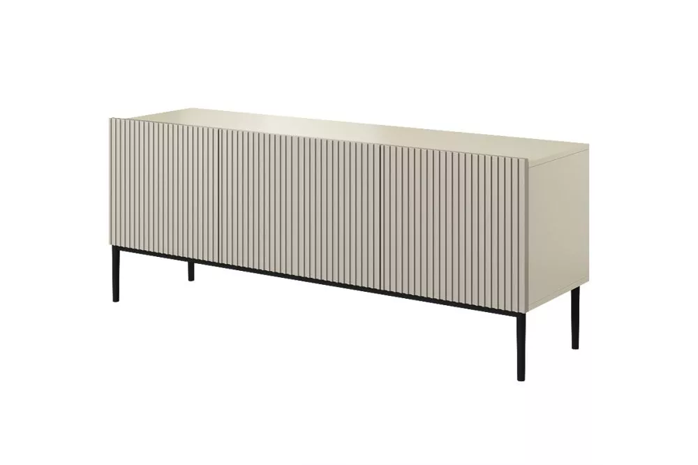 TV tumba Nicole RTV 150 2K1SZ Black · Gaiši bēšs · 150 × 45 × 53 cm