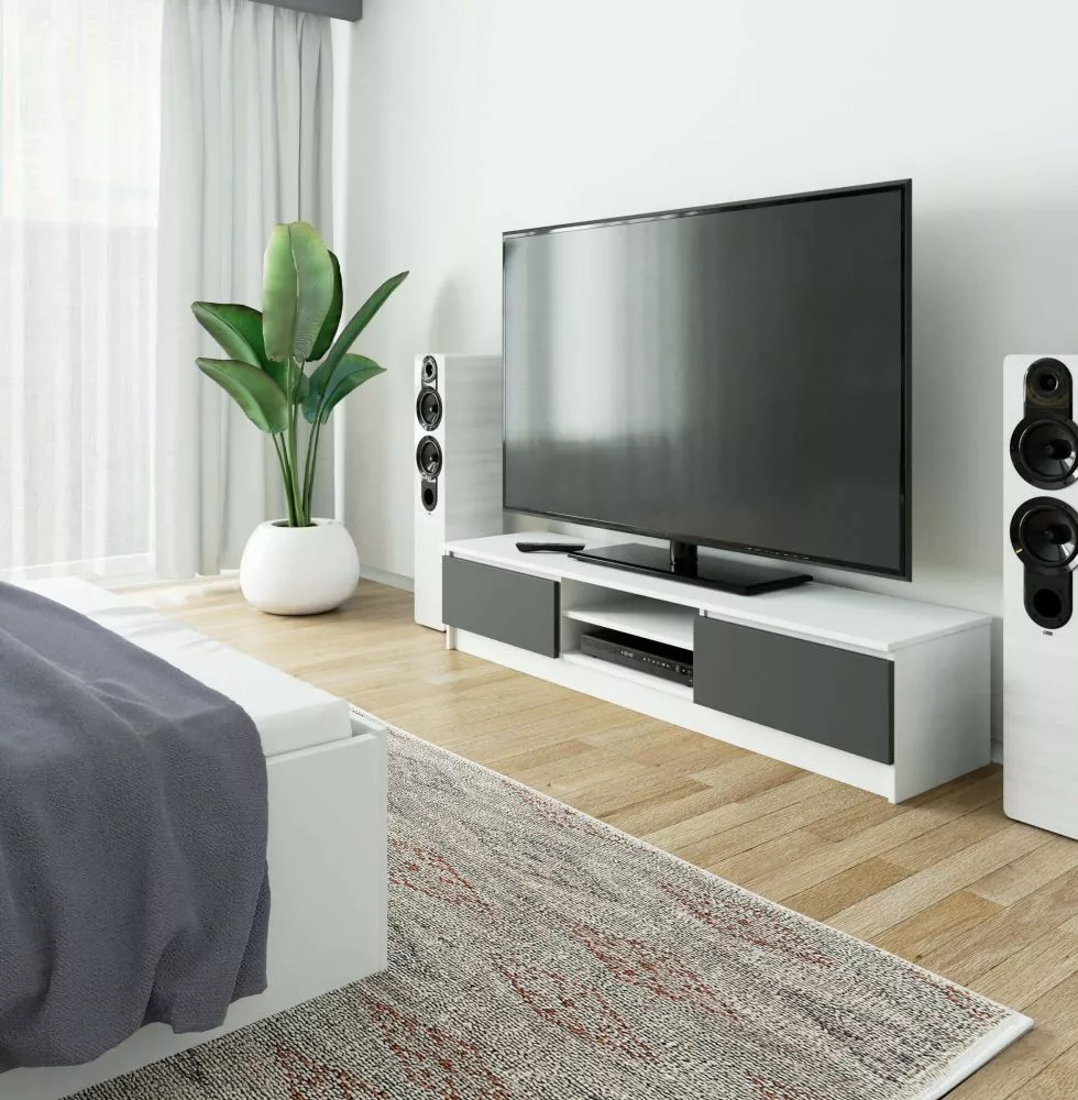 TV tumba RTV 2D1P Long · 160 × 40 × 33 cm