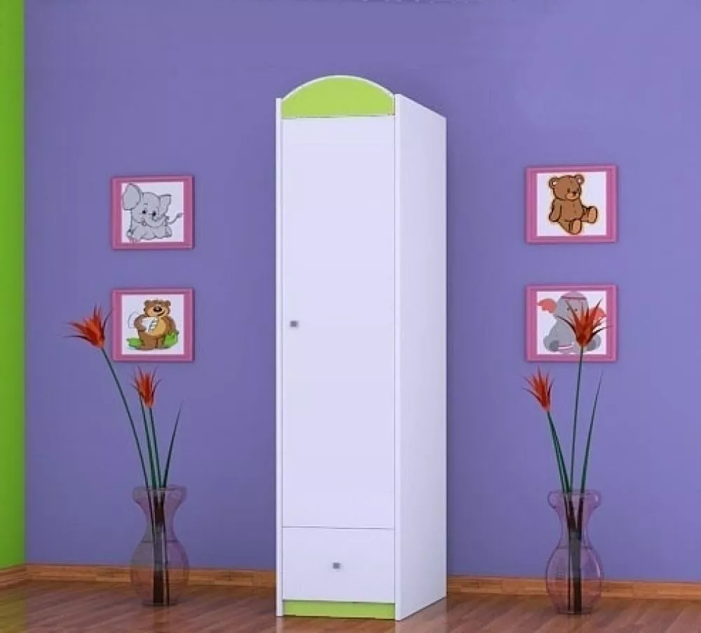 Bērnu skapis Happy SZ03-B · 45 × 54 × 187 cm