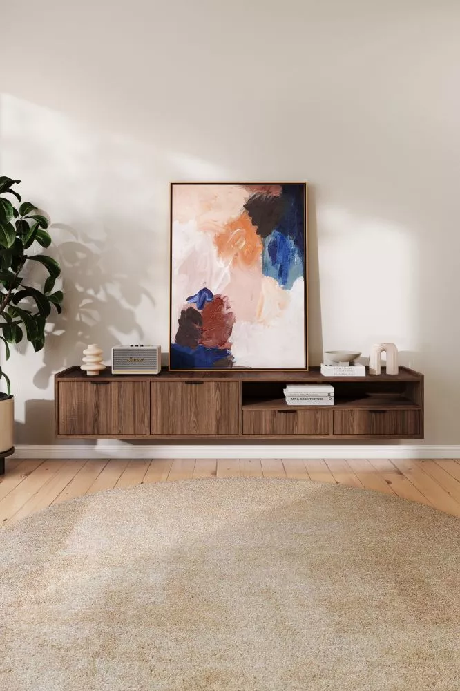 TV tumba Edison RTV200 · Rieksts · 200 × 40 × 55 cm