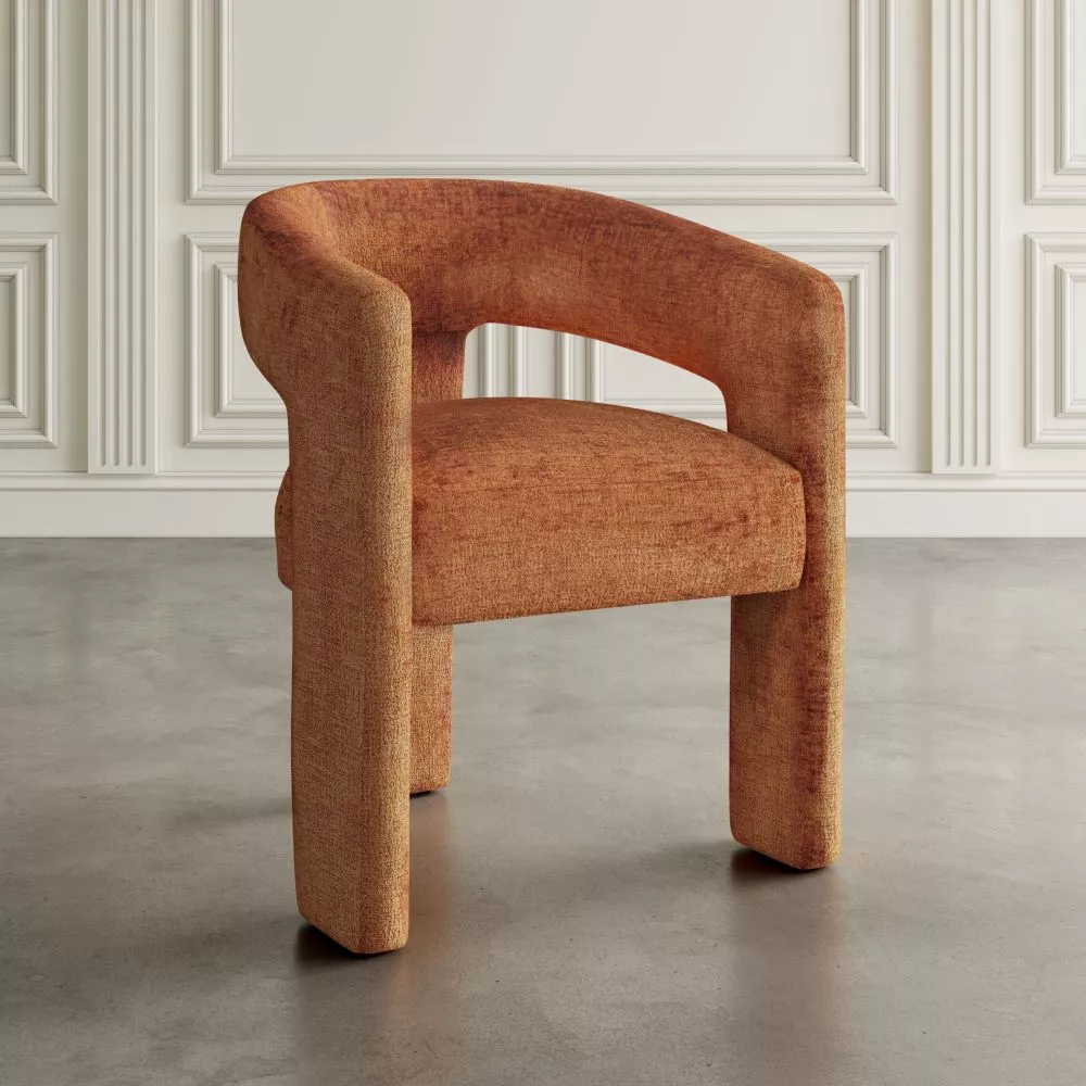 Krēsls Leith LET71 · Oranžs · 75 × 58.5 × 56 cm