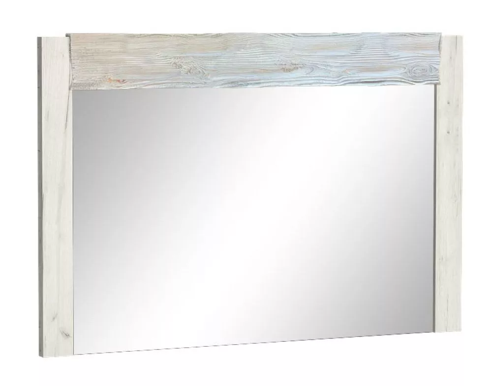 Spogulis Indianapolis I12 · Ozols craft balts · 120 × 3.5 × 80 cm