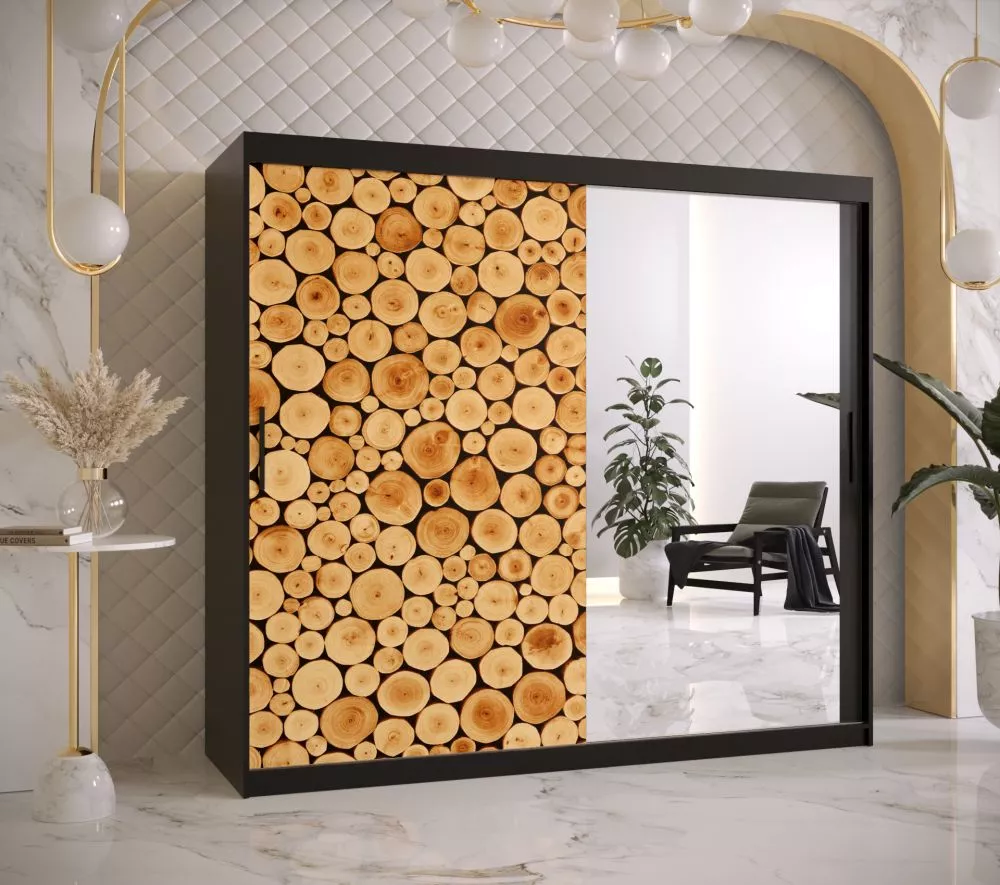 Skapis Sosna 2 · 200 × 62 × 200 cm