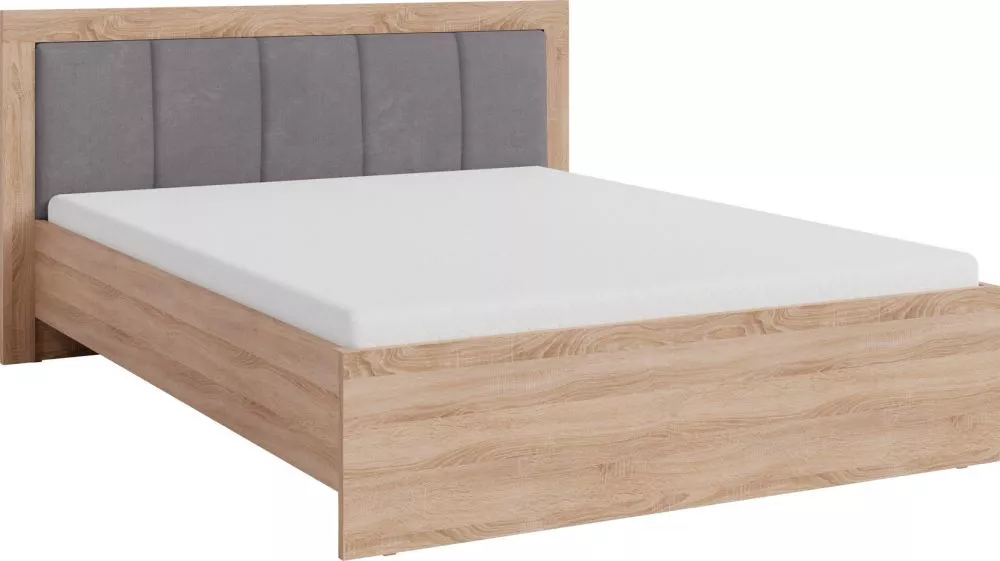 Gulta Smart SR6 ar stelāžu Guļamvietas platums: 160 cm, Korpusa krāsa: sonoma, Guļamvietas garums: 200 cm, stelāžas tips