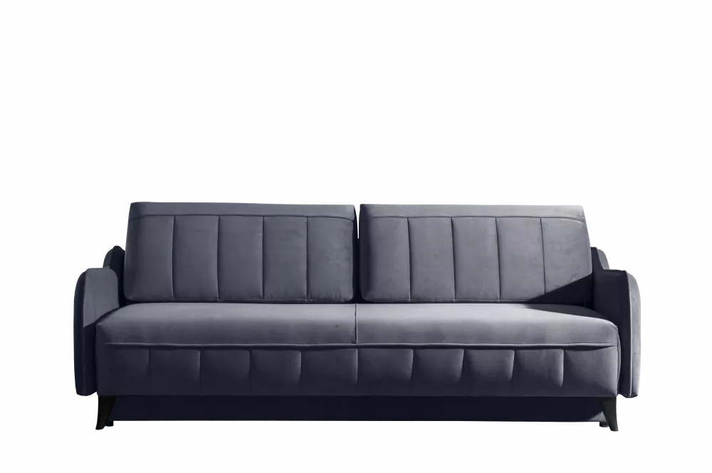 Dīvāns Auris Lux standard · Tumši pelēks · 99 × 217 × 89 cm