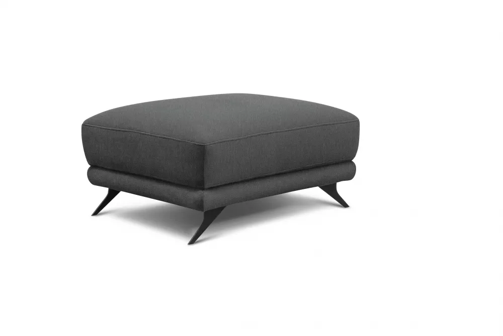 Pufs Megis P Standard Auduma numurs: Flores 04, · Pelēks · 82 × 42 × 68 cm