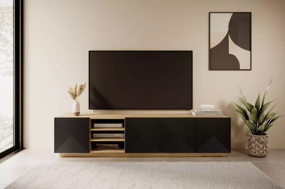 TV tumba Asha RTV 200 5D Z W · 200 × 40 × 46 cm