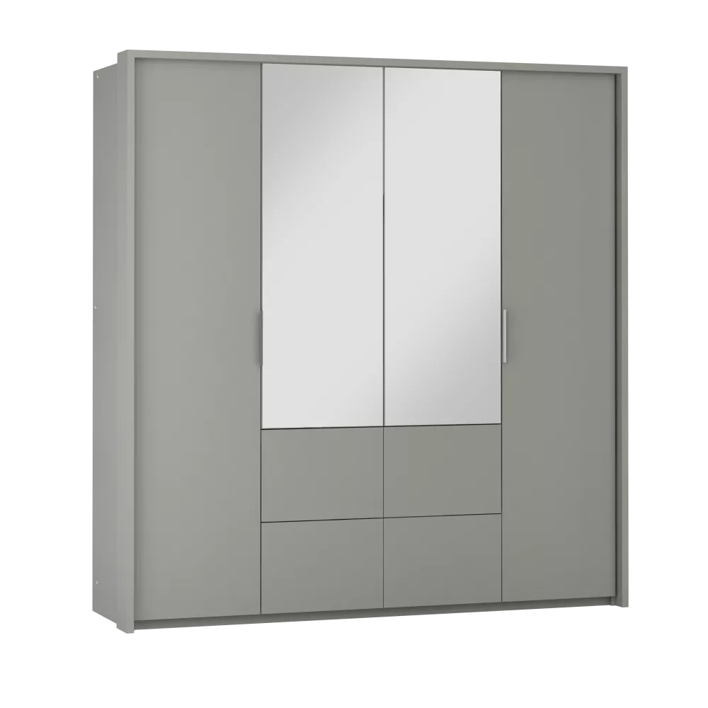 Skapis Wieden · Platīna · 208 × 65 × 217 cm