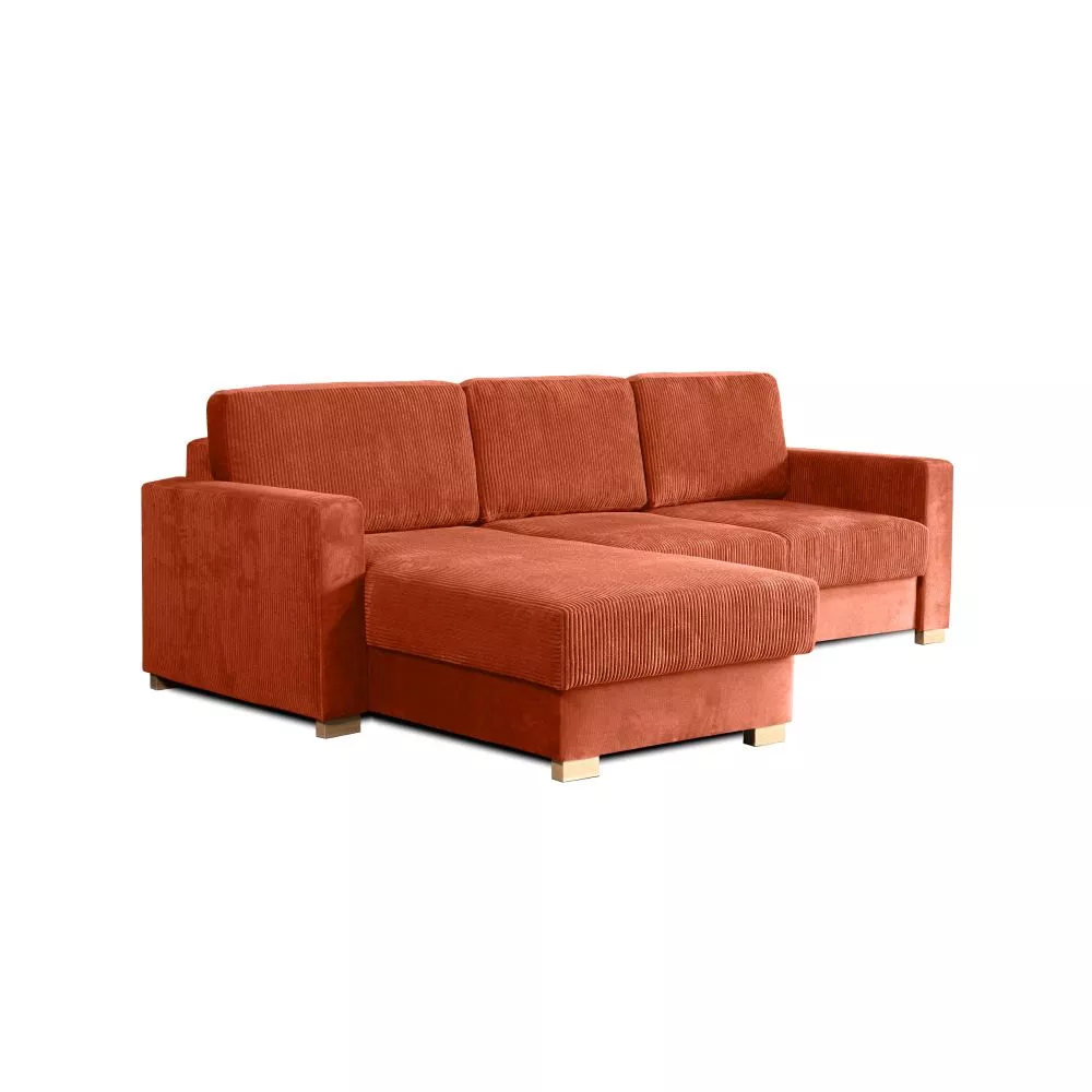 Dīvāns Atlas Standard · Oranžs · 173 × 232 × 90 cm