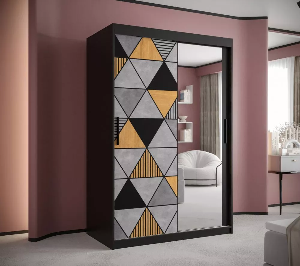 Skapis Praga Modern 2 · 120 × 62 × 200 cm