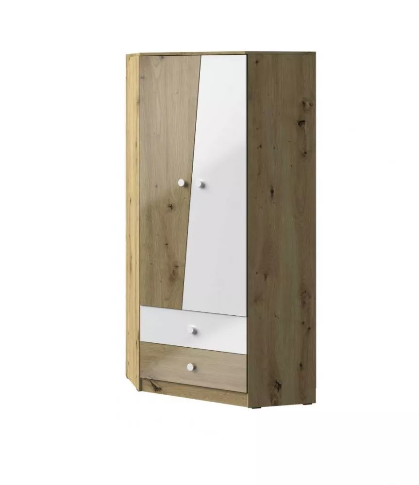 Skapis Nero 02 gloss · 146 × 87 × 191 cm