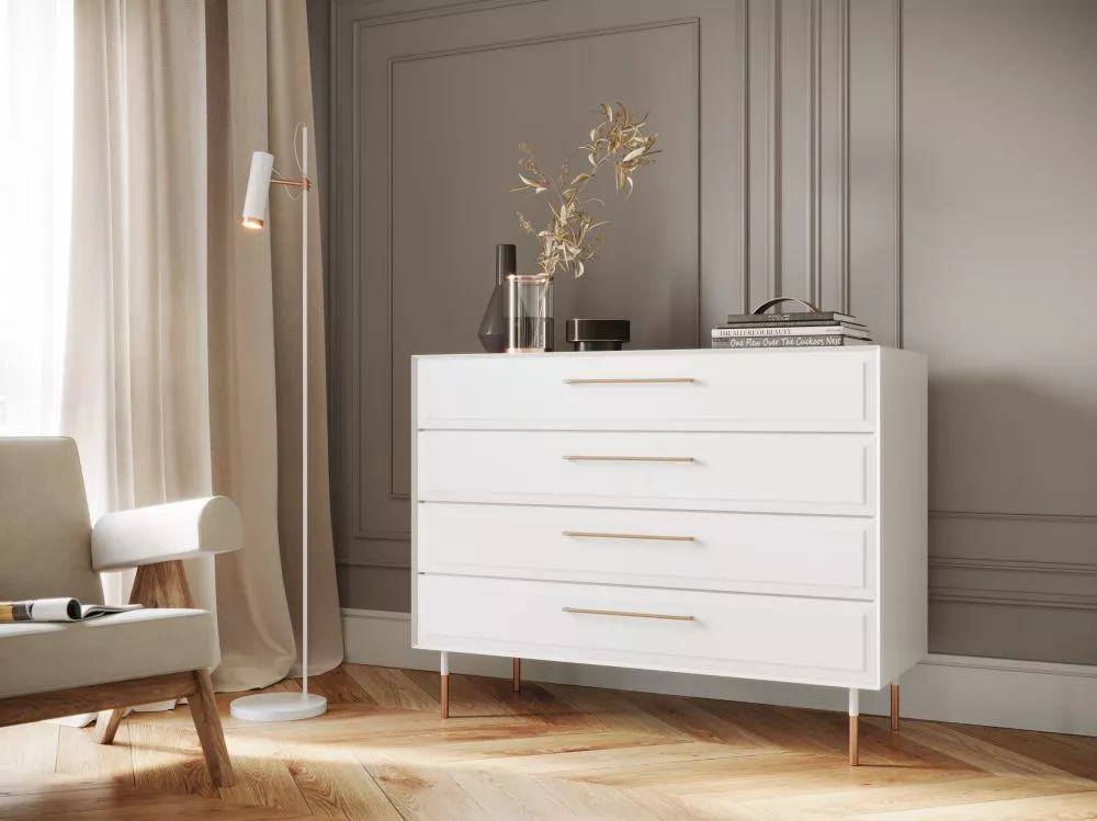 Kumode Rosa Bianca PLROS03 · 120 × 49 × 98 cm