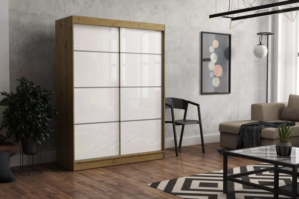 Skapis July Lacobel · 160 × 60 × 215 cm