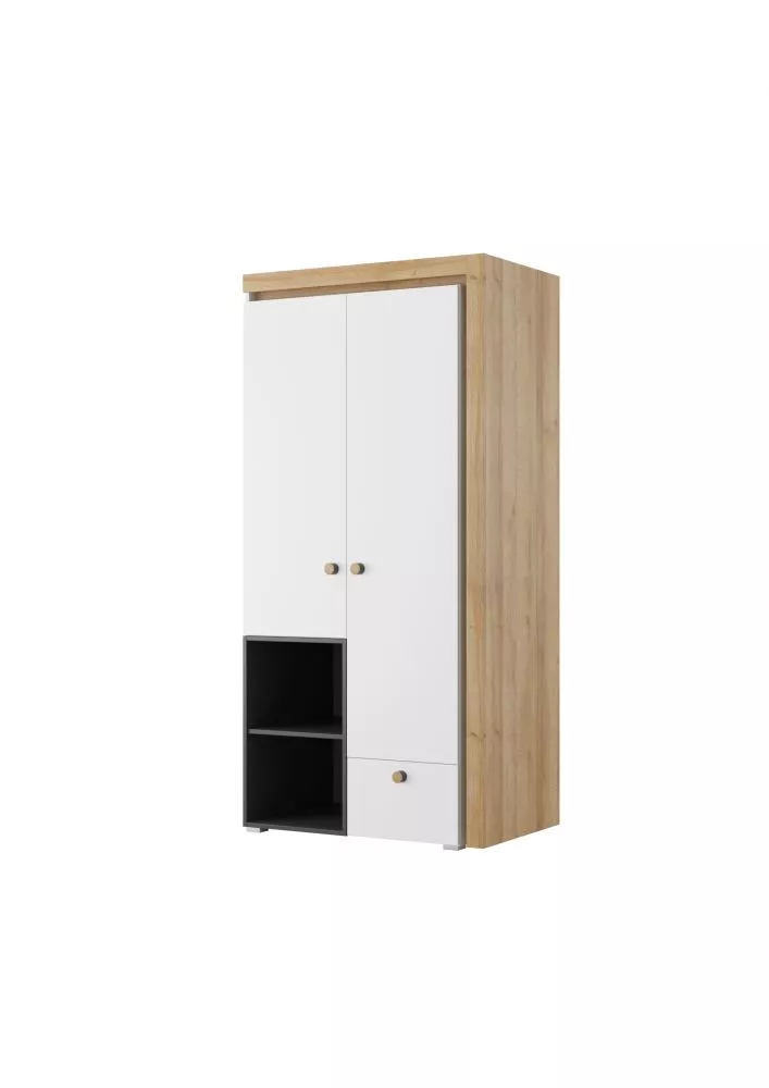 Skapis Riva 02 ar LED · 95 × 60 × 197 cm