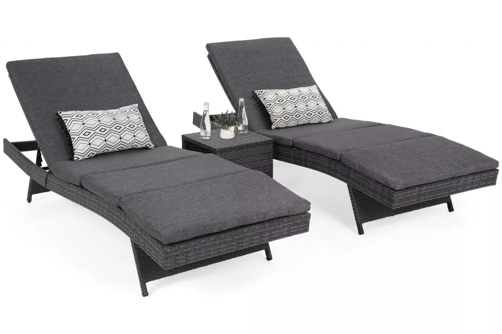 Sauļošanās krēsls Bora Bora Garden · 74 × 208 × 34 cm