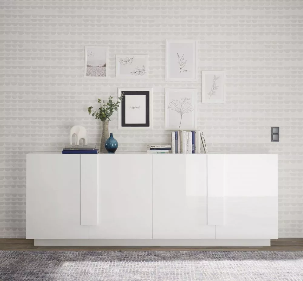 Kumode Jupiter K4D · Balts · 241 × 44 × 90 cm