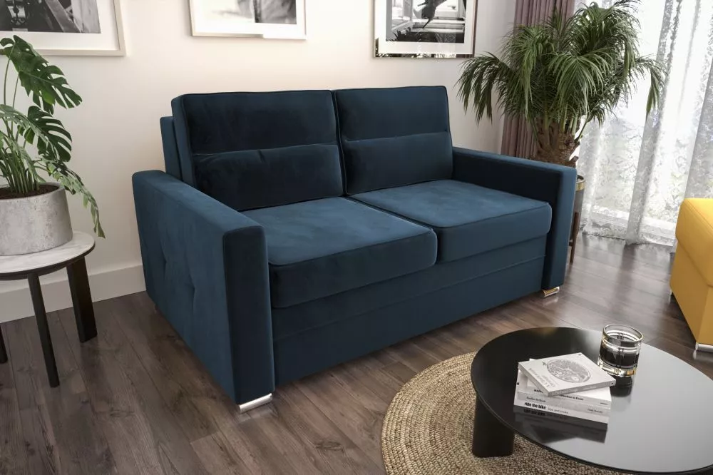 Dīvāns Arte 3 Sofa Standard · Zils · 100 × 167 × 82 cm