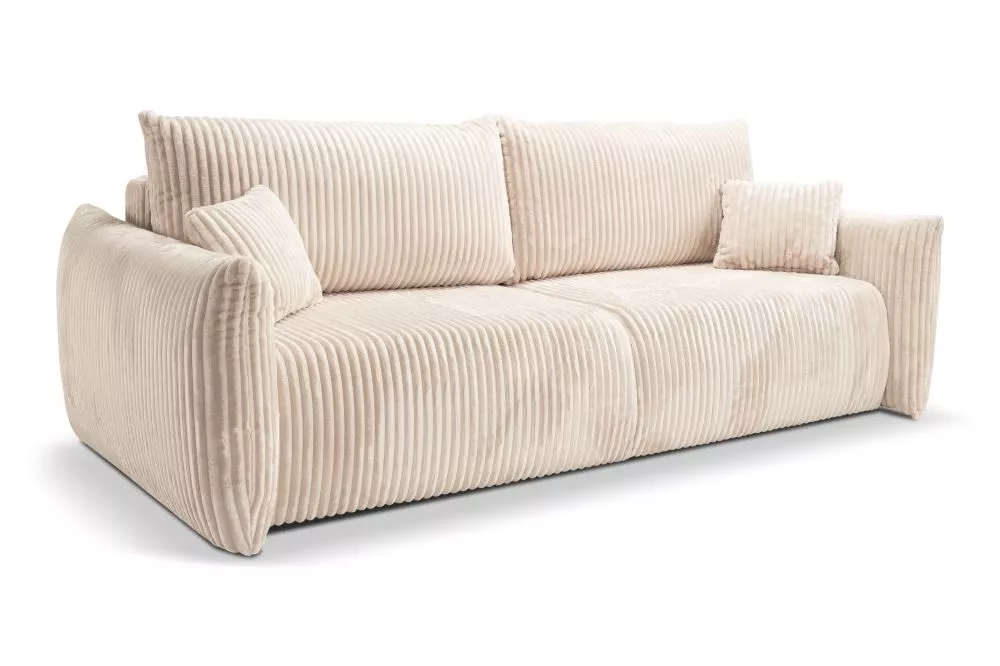 Dīvāns Allora Sofa standard · Gaišais krēms · 108 × 240 × 88 cm