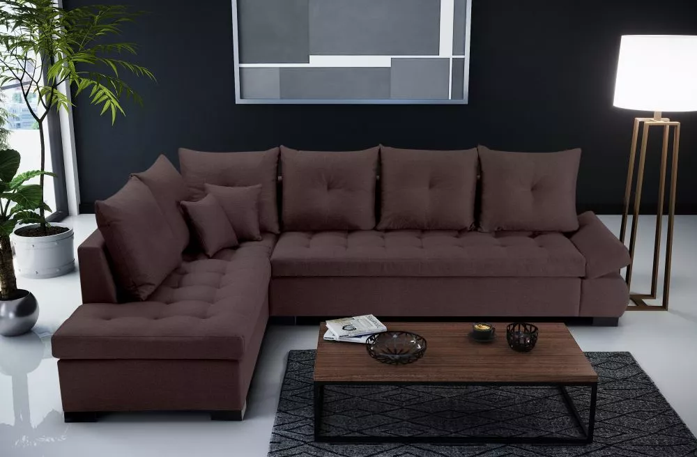 Dīvāns Lord Elegance Standard · Brūns · 223 × 320 × 95 cm